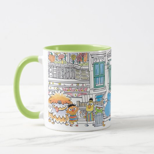 Mug Sesame Pals Doodley Graphisme (Gauche)