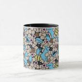 Mug Sésame Sésame | Cookie Monster Doodle Motif (Centre)