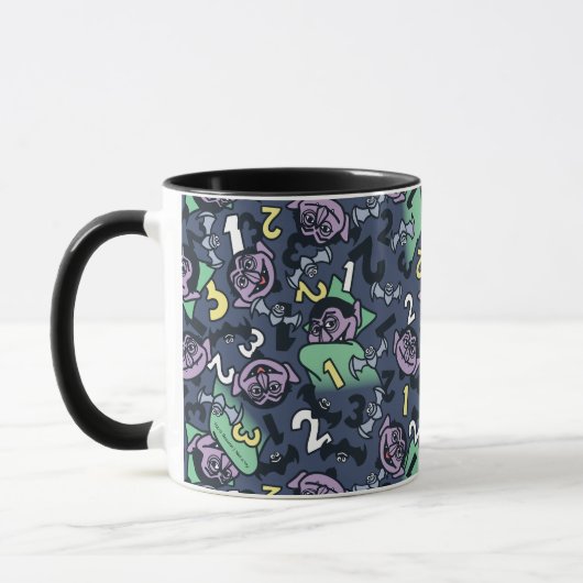 Mug Sésame Sésame | Count von Count Doodle Motif (Gauche)