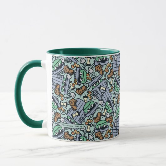Mug Sésame Sésame | Oscar le Motif de groupe (Gauche)