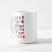 Mug Sesame Street | Alphabet d'Elmo (Devant gauche)