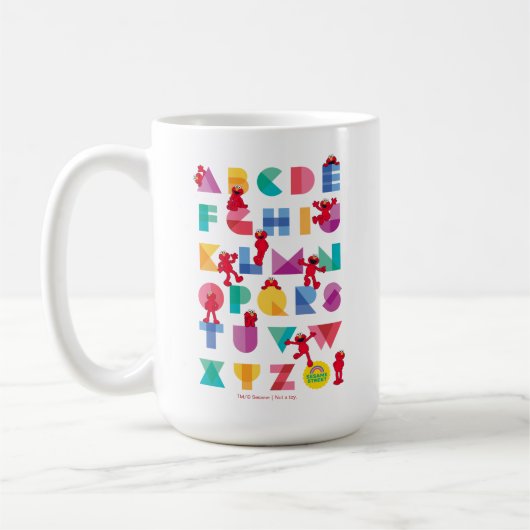 Mug Sesame Street | Alphabet d'Elmo (Gauche)