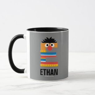 Mug Sesame Street   E est pour Ernie