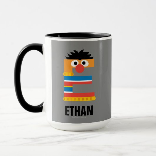 Mug Sesame Street | E est pour Ernie (Gauche)