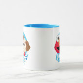Mug Sesame Street | Elmo & Tango Badge (Centre)