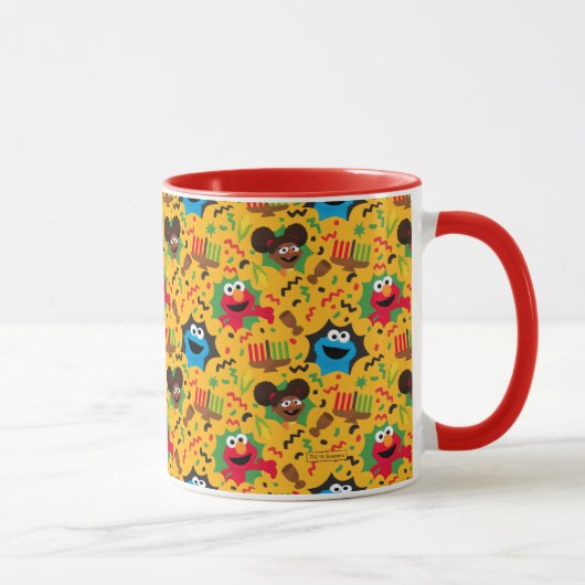 Mug Sesame Street Kwanzaa Motif (Droite)