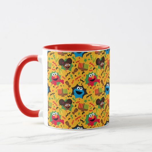 Mug Sesame Street Kwanzaa Motif (Gauche)