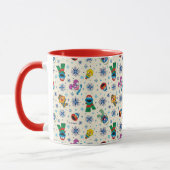 Mug Sesame Street Noël Snowflake Motif (Gauche)