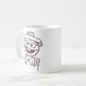 Mug Sesame Street | Oscar le grincheux (Devant gauche)