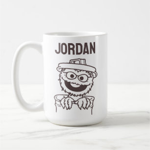 Mug Sesame Street Oscar le grincheux Ajoutez votre