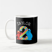 Mug Sesame Street Pals Chalkboard Rainbow 2nd Birthday (Gauche)