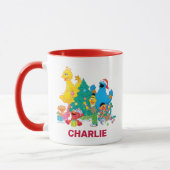 Mug Sesame Street | Pals de Noël (Gauche)