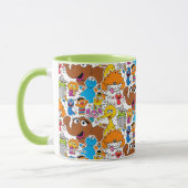 Mug Sesame Street Pals Doodley Motif (Gauche)