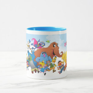 Mug Sesame Street Run ! Illustration de caractère
