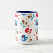 Mug Sesame Street | Tango, Elmo et Grover Pattern (Centre)