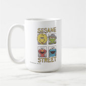 Mug Sesame StreetVintage Caractère Comique (Gauche)