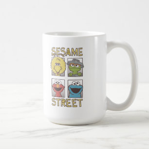 Mug Sesame StreetVintage Caractère Comique