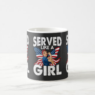 Mug S'est battue comme une fille - Femmes vétérans de 