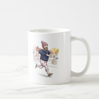 Mug S'est habillé dans le noir T-shirt drôle pour mari