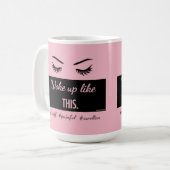 Mug S'est réveillé comme le ce des cils attaquent avec (Devant gauche)