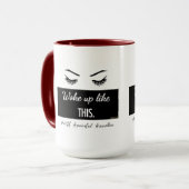 Mug S'est réveillé comme le ce des cils attaquent dans (Devant gauche)