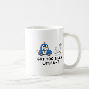Mug S'est trop amusé avec 6 7 Goose Teacher Gen Z Argo