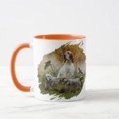 Mug Set anglais avec faisans, art (Gauche)