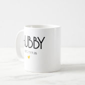 Mug Set Wifey Hubby Est • Mugs pour couples • Wife (Devant gauche)