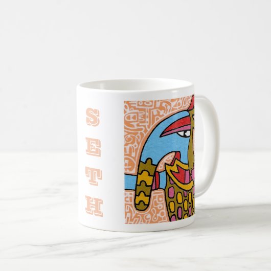 Mug Seth (Dieu égyptien) (Devant droit)