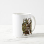 Mug Setter anglais, chasse à la bécasse (Devant droit)