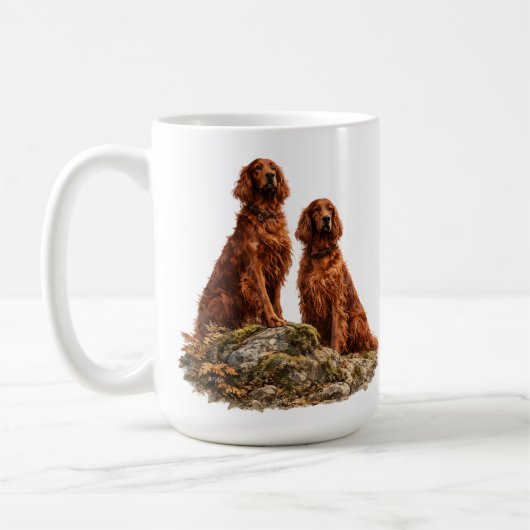 Mug Setter irlandais   (Gauche)
