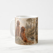 Mug Setter irlandais (Devant gauche)