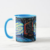 Mug Seul avec l'abîme brillant (Gauche)