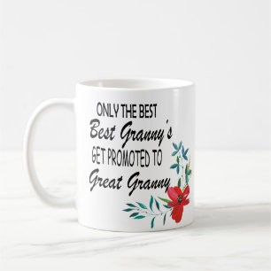 Mug  Seule la meilleure mamie est promue à grand grad