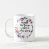 Mug Seule la meilleure mamie est promue à grand grann (Gauche)