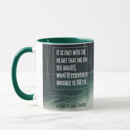 Mug Seulement avec le coeur (Gauche)