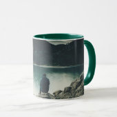 Mug Seulement avec le coeur (Devant droit)