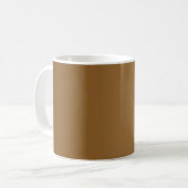 Mug SEULEMENT dégradés de COULEUR - marron (Devant gauche)