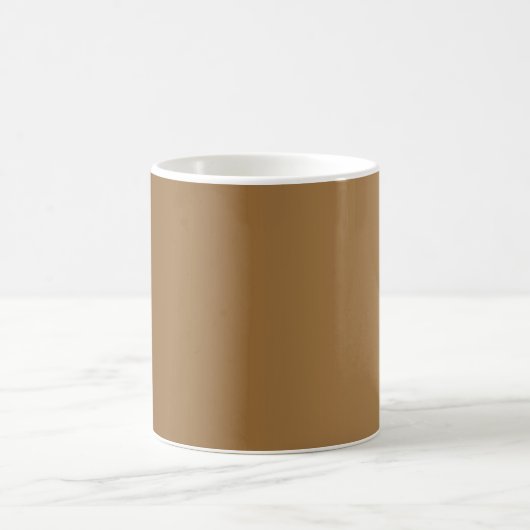 Mug SEULEMENT dégradés de COULEUR - marron (Centre)
