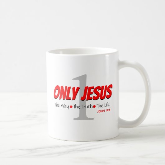 Mug SEULEMENT JÉSUS Christian (Droite)