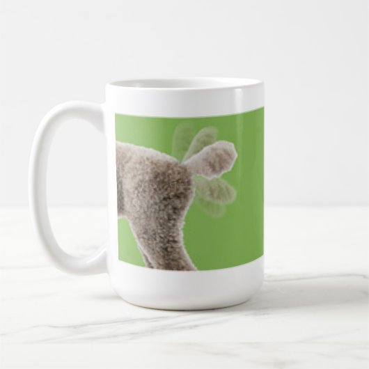 Mug Seulement l'amour peut faire une queue remuer (Gauche)