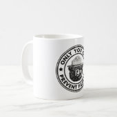 Mug Seulement vous pouvez prévenir le fascisme Vintage (Devant gauche)