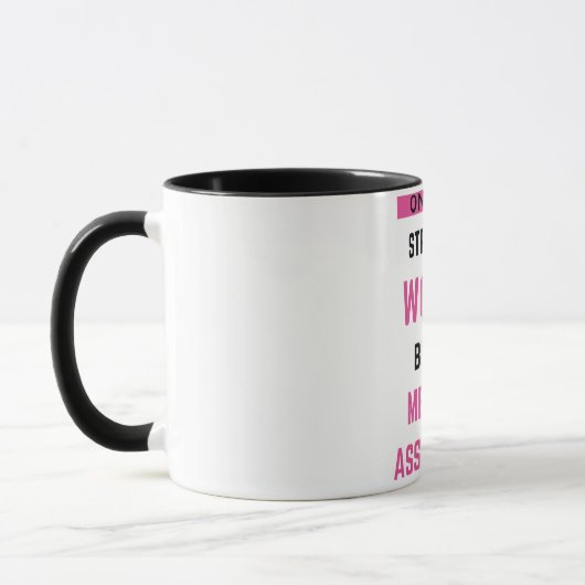 Mug Seules Les Femmes Les Plus Fortes Deviennent Adjoi (Gauche)