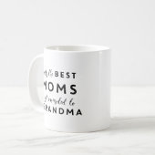 Mug Seules les meilleures mamans sont promues à grand- (Devant gauche)