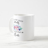 Mug Seules les meilleures mamans sont promues à Mimi,  (Devant gauche)