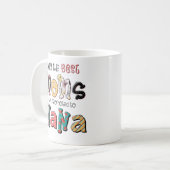Mug Seules les meilleures mamans sont promues à Nana F (Devant gauche)