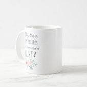 Mug Seules les meilleures soeurs sont promues à Aunty (Devant gauche)