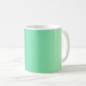 Mug SEULS gradients de COULEUR - vert océan (Devant droit)