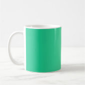 Mug SEULS gradients de COULEUR - vert océan (Gauche)