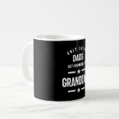 Mug Seuls Les Grands Pères Sont Promus À Grand-Père |  (Devant gauche)